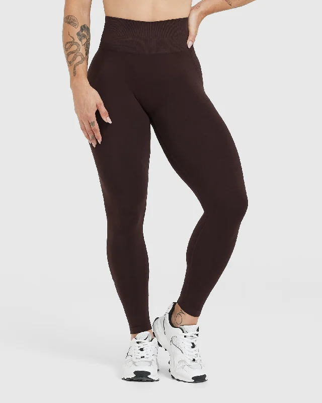 Effortless Seamless Leggings | 70% Cocoa