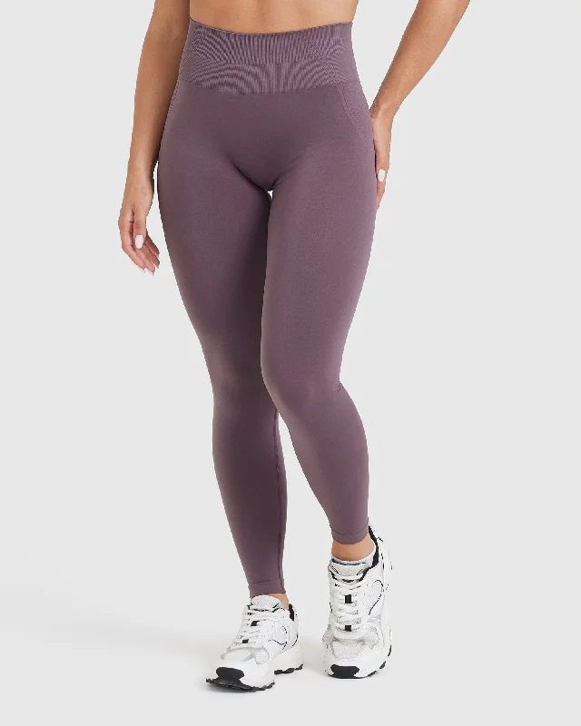 Effortless Seamless Leggings | Vintage Purple