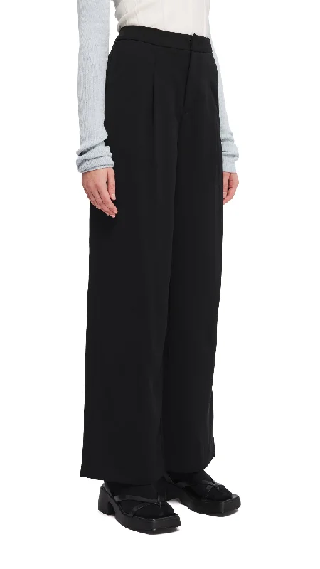 Wide-leg Capri Pants