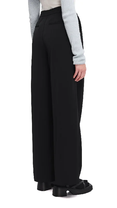 Wide-leg Capri Pants