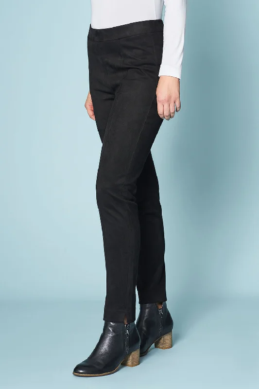 Pintuck Slim Leg Pant