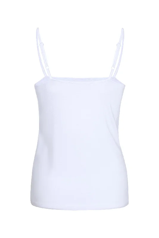 Basic Cami with adjustable straps | White | 7537WW