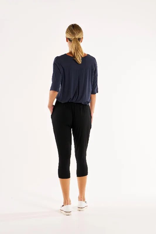 Betty Basics Laina Bamboo Pant Black