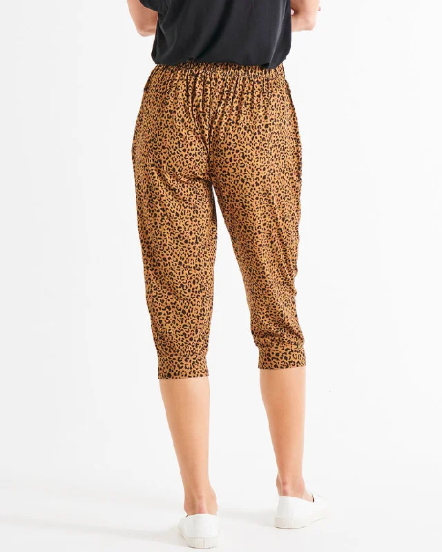 Betty Basics Tokyo 3/4 Pant Wild Print