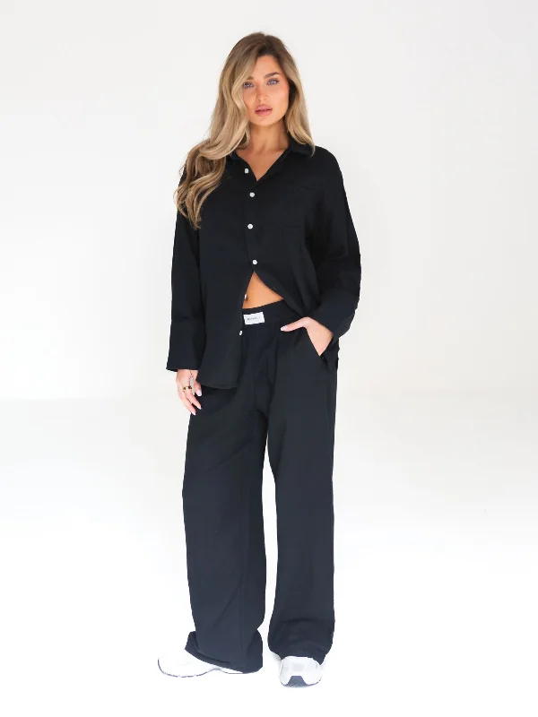 Camilla Trousers - Black