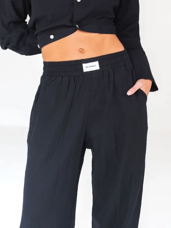 Camilla Trousers - Black