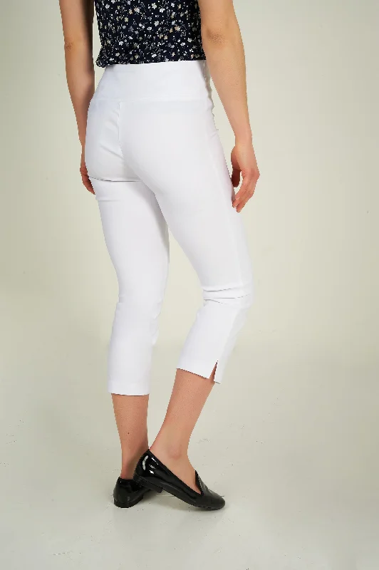 Pantalon capri à enfiler - ANJI - (R-A13)