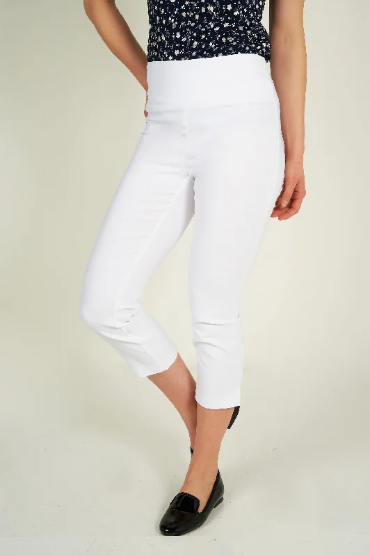 Pantalon capri à enfiler - ANJI - (R-A13)