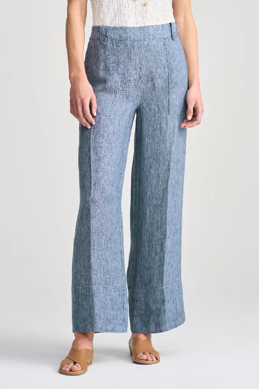 Twill Hemp Linen Pant