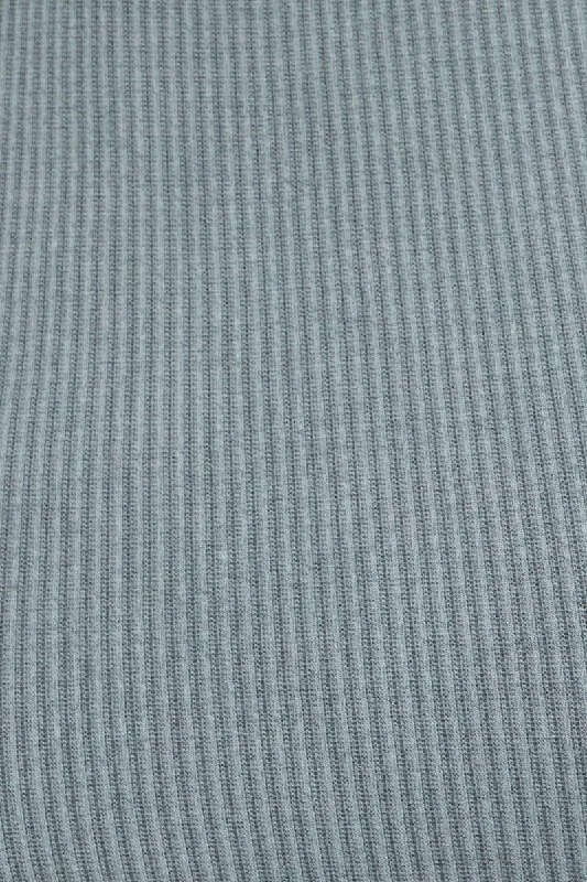 Grey Tank Top Sleeveless Crew Neck Washed