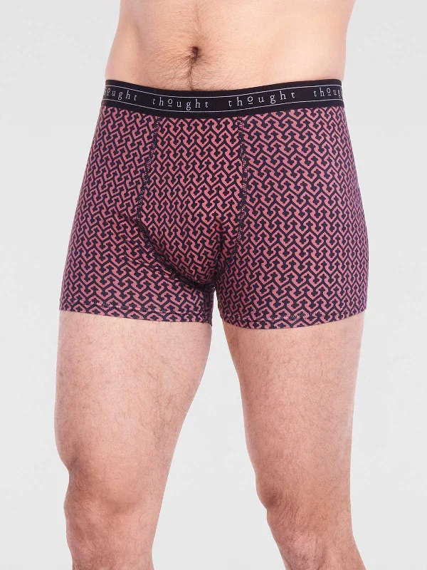 Jerah Bamboo Boxers - Plum Purple