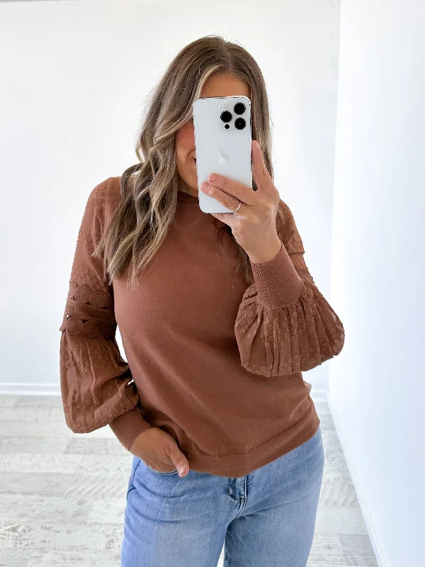 Mazie Knit - Tan