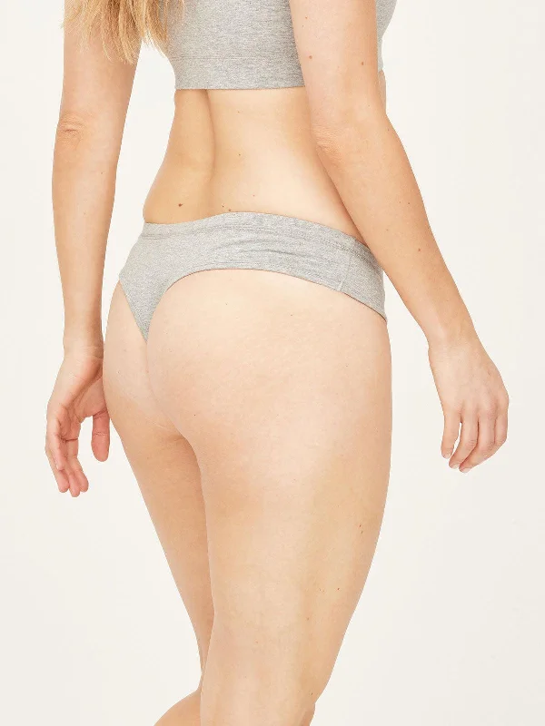 Organic Cotton Jersey Thong