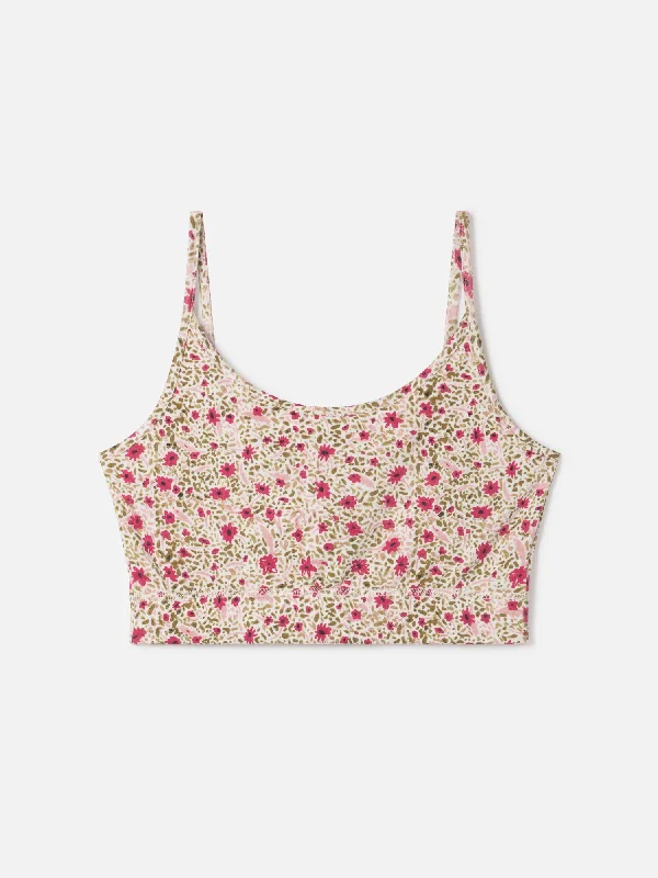 Patellie Bamboo Bralette - Stone White