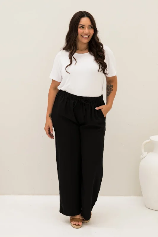 PQ Collection Samara Pant Black