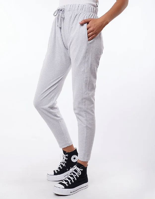 Silent Theory Flow Pant Grey Marle