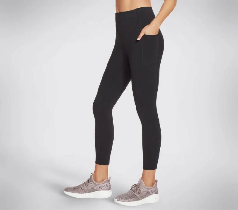 Skechers Go Walk High Waisted Legging 7/8 Bold Black