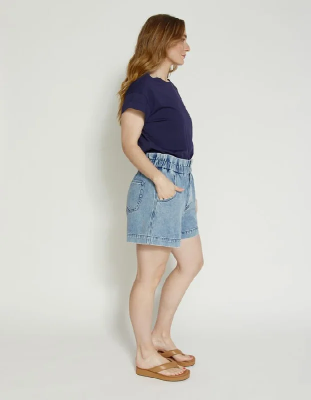 Stella + Gemma Dakota Denim Short Mid Blue