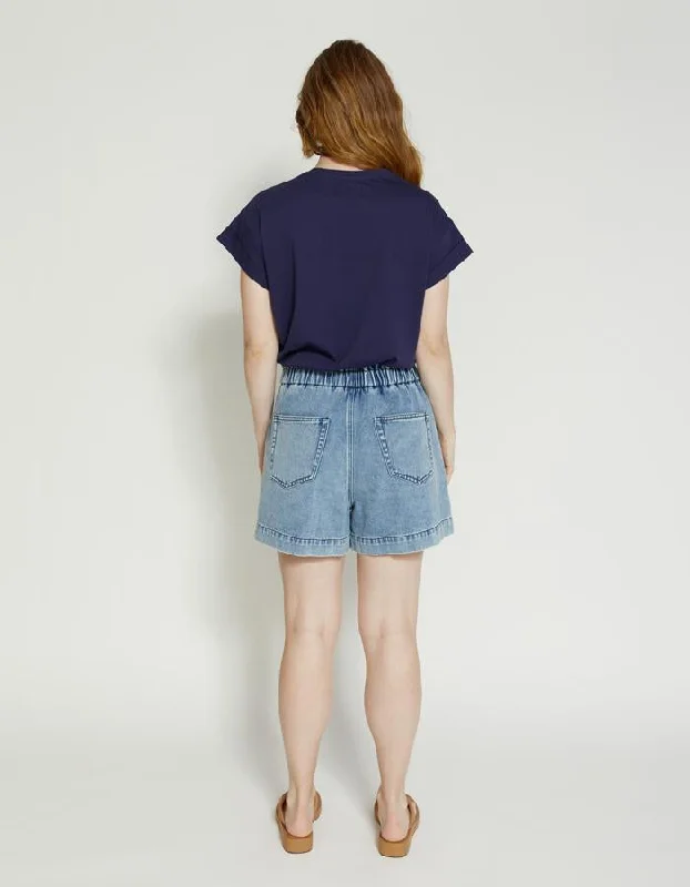 Stella + Gemma Dakota Denim Short Mid Blue