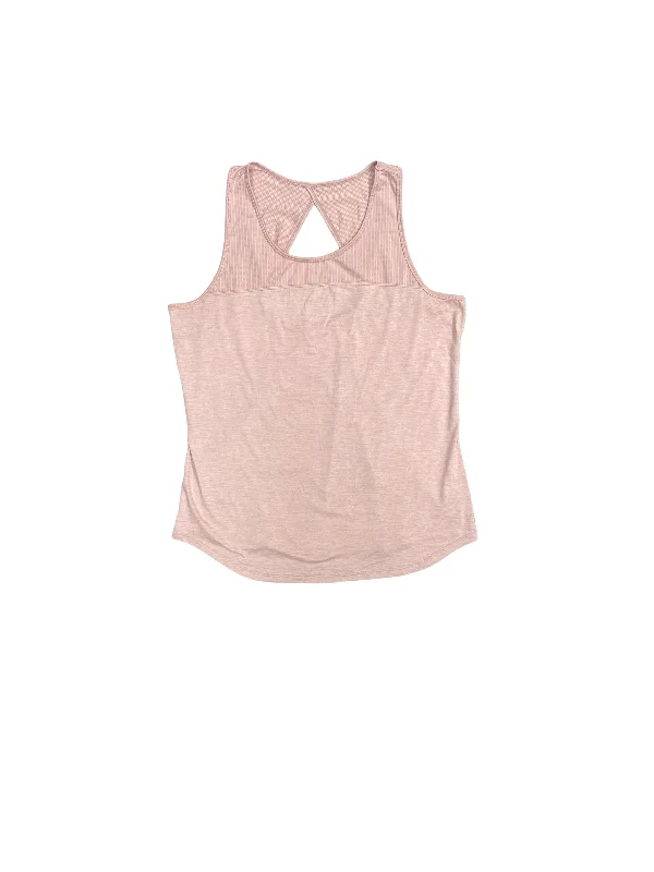 Athletic Tank Top By Reebok In Pink, Size: 2x