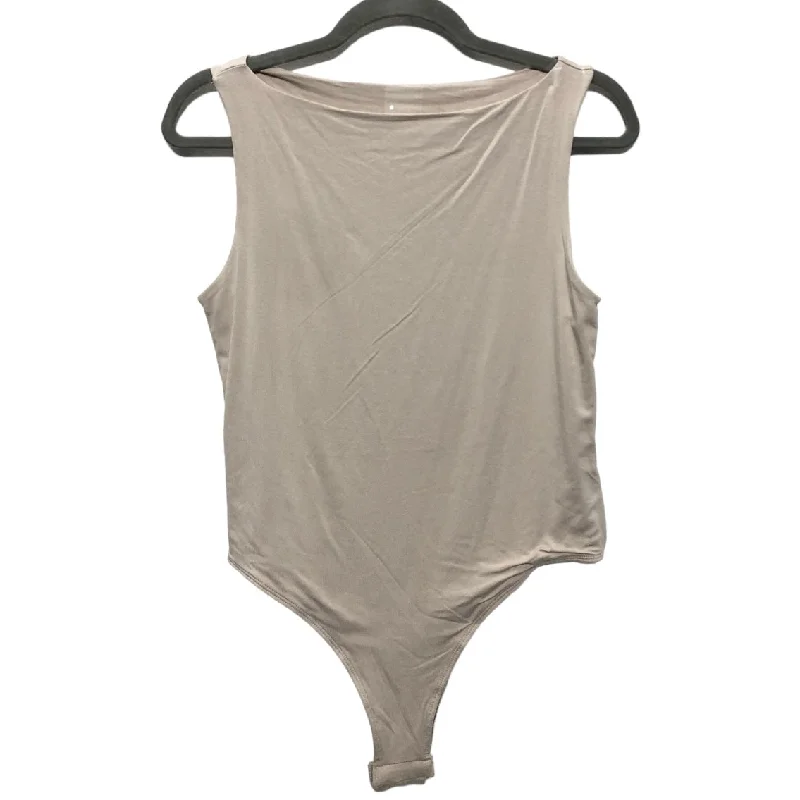 Beige Bodysuit A New Day, Size M