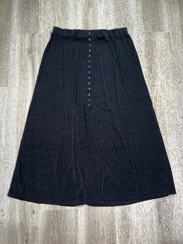 Black Skirt Maxi Briggs, Size Xl