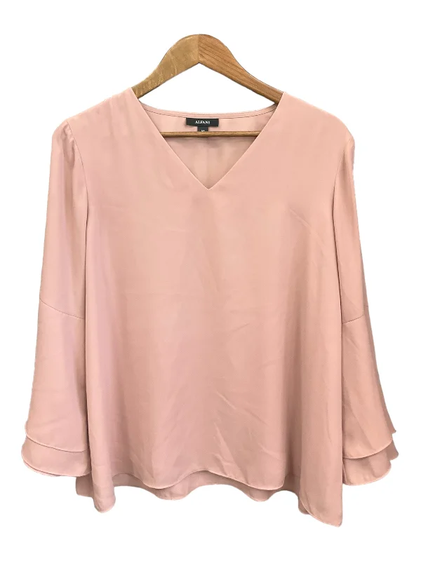 Blouse Long Sleeve By Alfani  Size: Xl