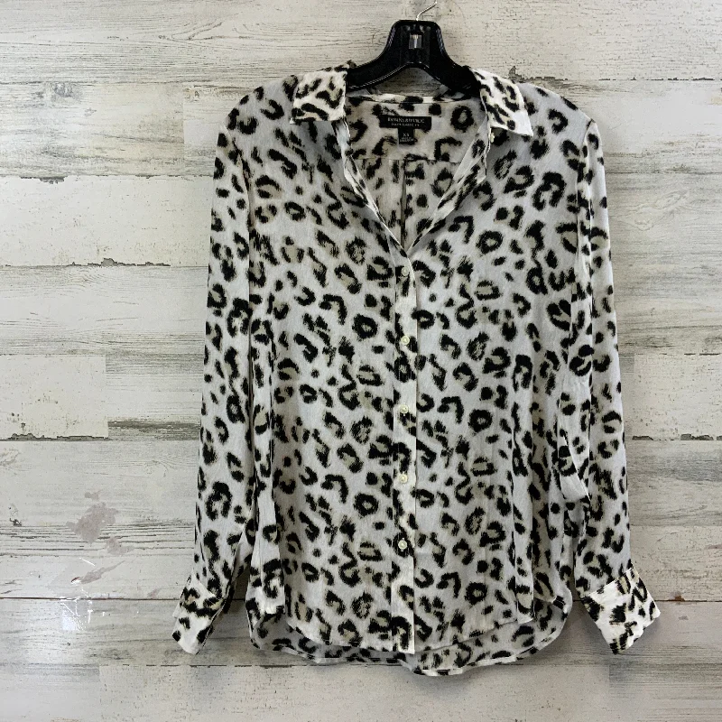 Blouse Long Sleeve By Banana Republic O  Size: Xs