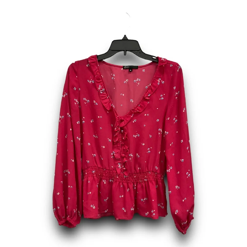 Blouse Long Sleeve By Gibson  Size: Xs