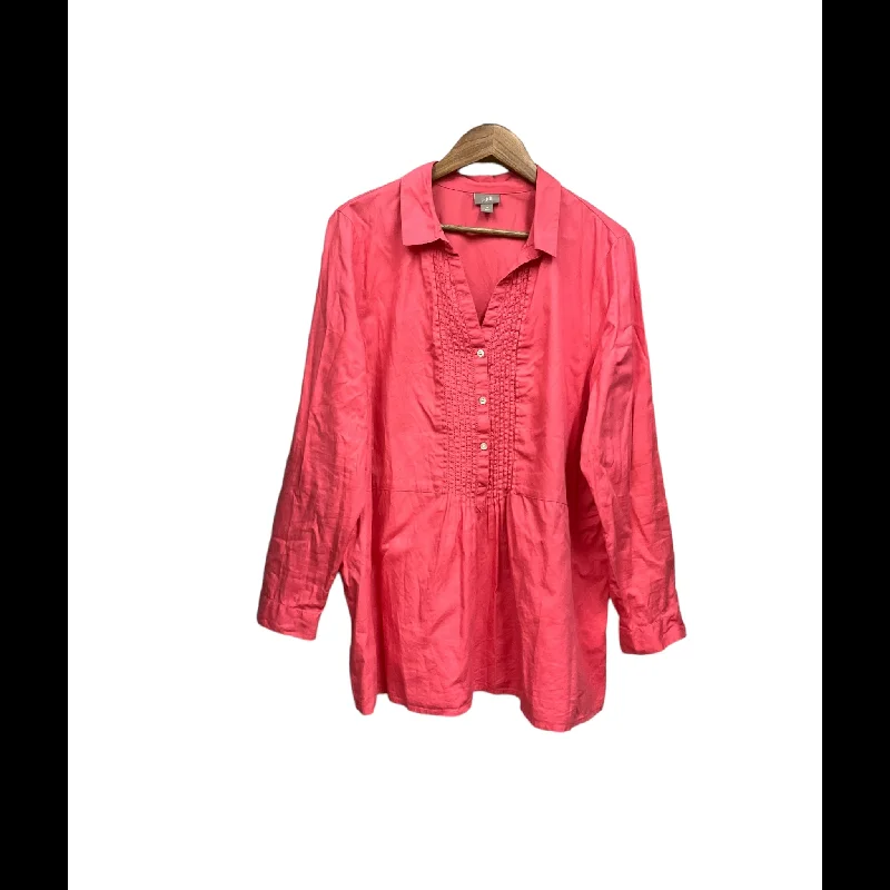 Blouse Long Sleeve By J Jill  Size: Xl