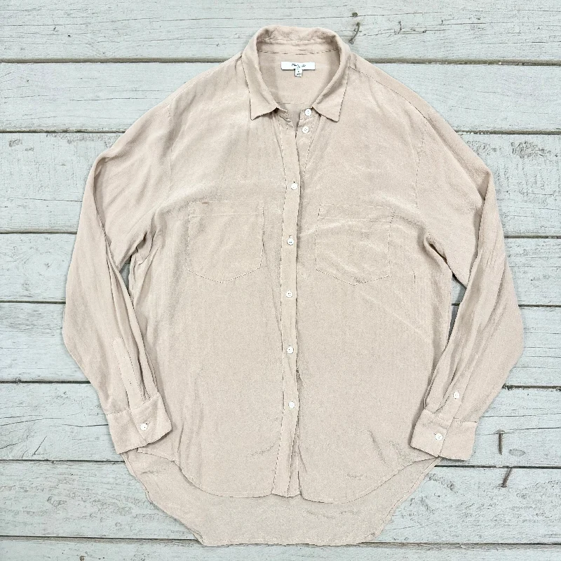 Blouse Long Sleeve By Madewell  Size: M