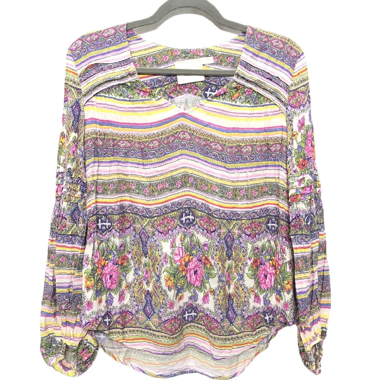 Blouse Long Sleeve By Maeve  Size: Xs