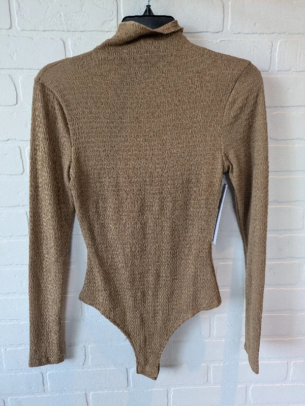 Brown Bodysuit Clothes Mentor, Size S