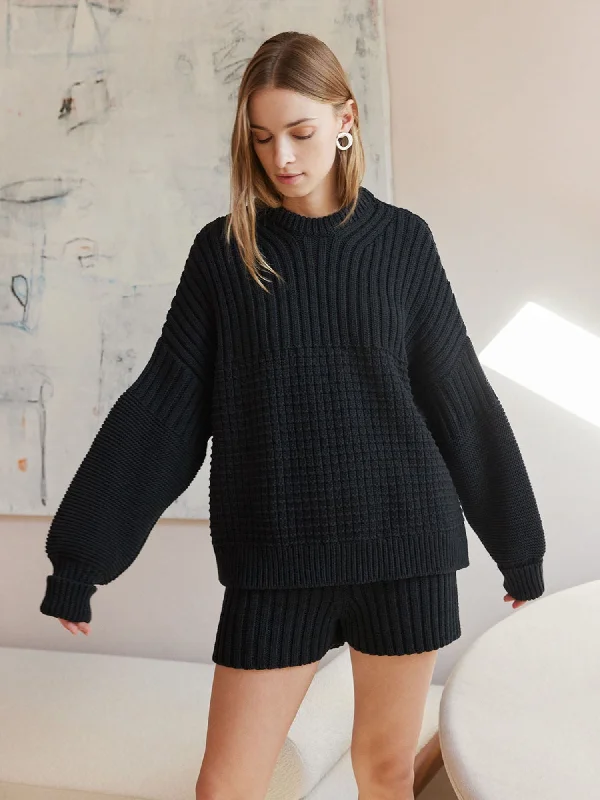 Delčia Sweater - Black