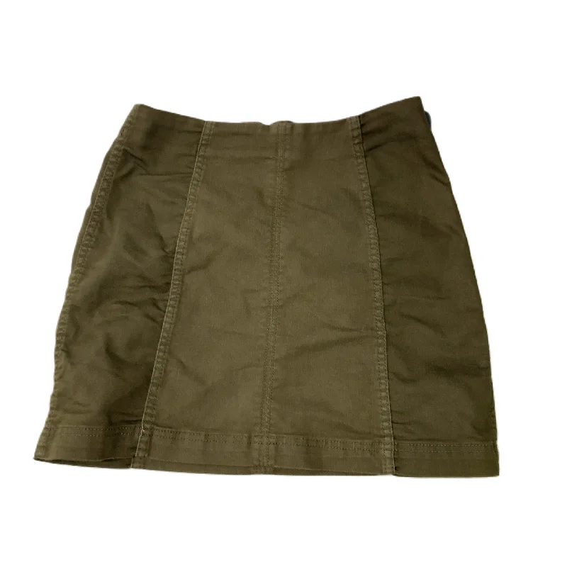 Green  Skirt Mini & Short By Free People  Size: S