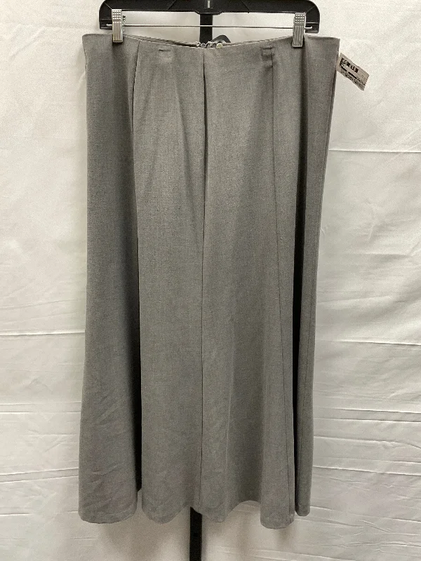 Grey Skirt Maxi East 5th, Size 14