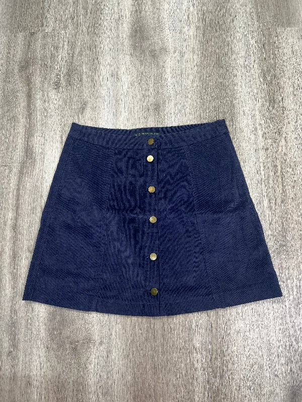 Skirt Mini & Short By SIGNATURE 8 In Navy, Size: L