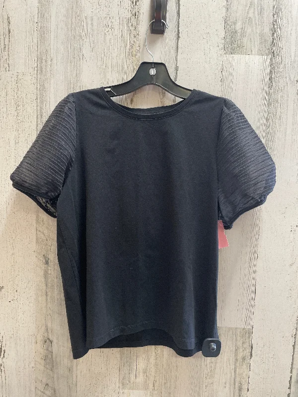 Top Short Sleeve By Madewell In Black, Size: M