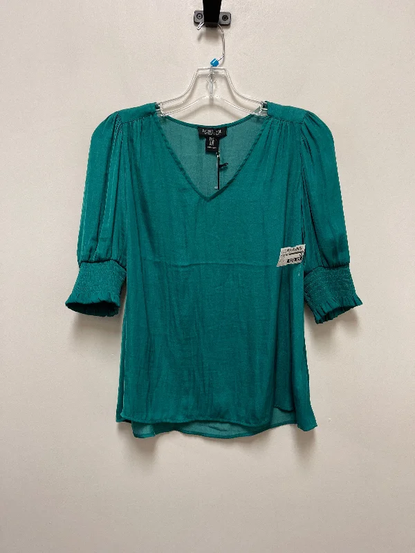 Top Short Sleeve By Rachel Zoe In Green, Size: Xs