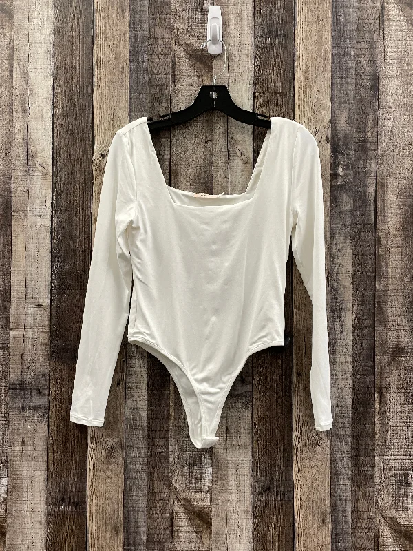 White Bodysuit Mi Ami, Size L