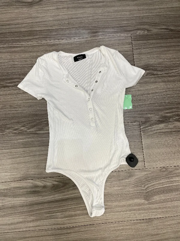 White Bodysuit Vici, Size M